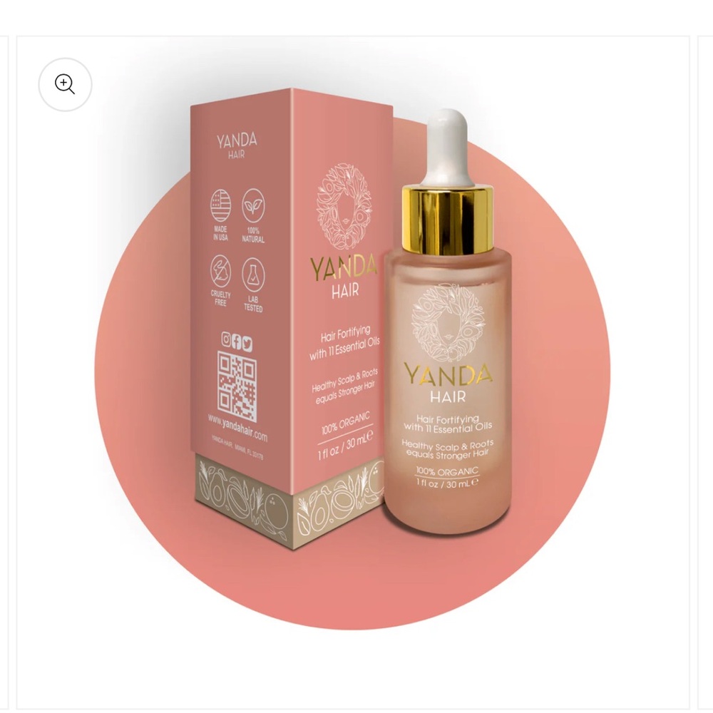 Yanda Hair Fortifying Oil with Essential Oils 100% organic